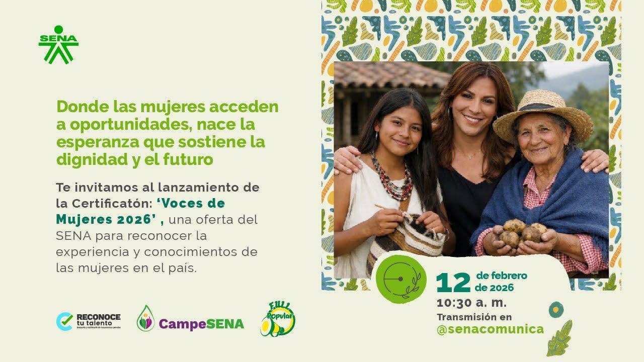 Lanzamiento Certificatón: 'Voces de Mujeres 2026'
