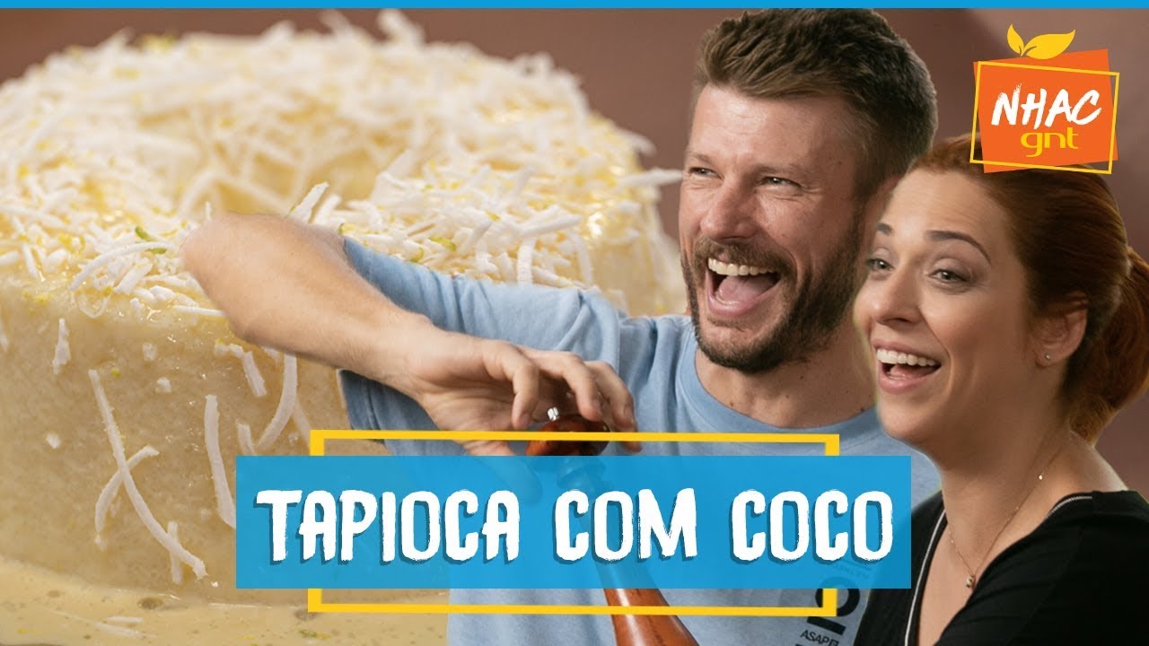 Júlia Rabello e Hilbert ensinam pudim de tapioca com coco | Rodrigo Hilbert | Tempero de Família