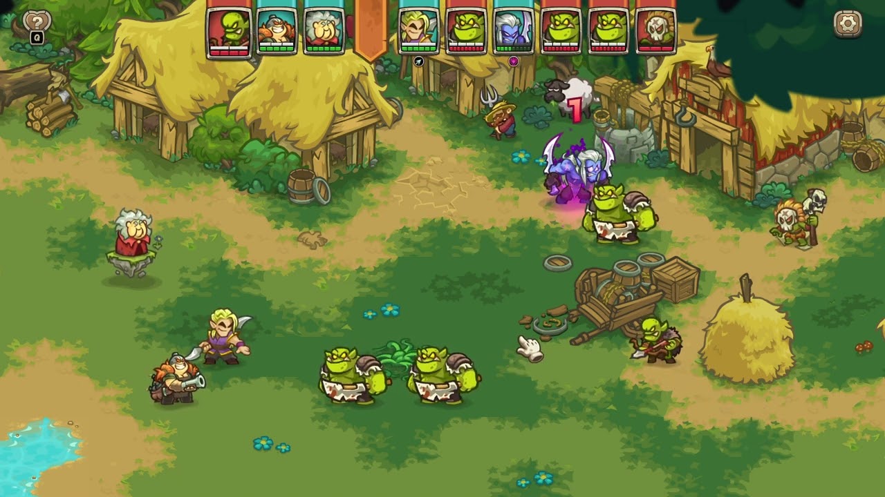 Legends of Kingdom Rush Hero Challenge - Reg'son, Bombardier, Sorceress - Krum'Thak's Dominion