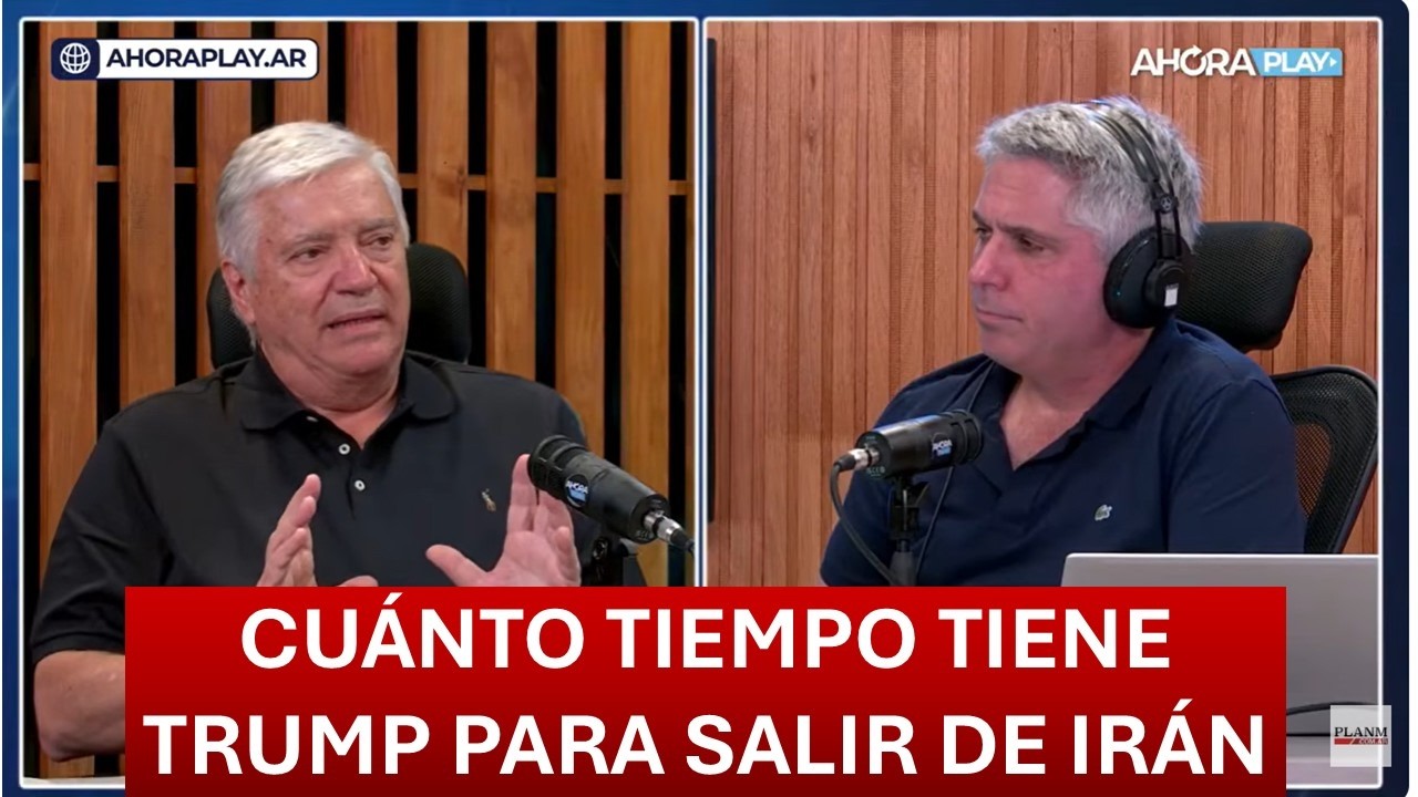 JOSÉ LUIS VILA EXPLICA CUÁL ES EL PLAN DE TRUMP PARA IRÁN I Maxi Montenegro