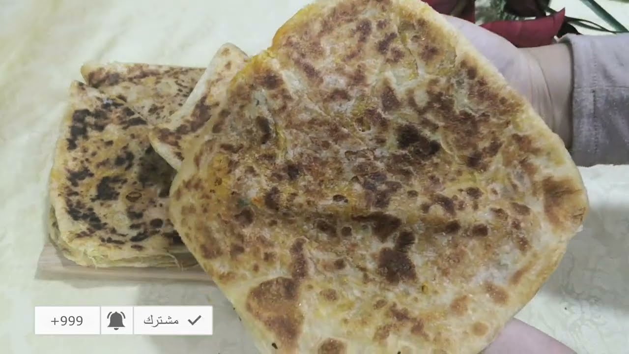 جبت ليك اسهل طريقة لعمل مسمن معمر بحشوة بنينة وخلطة كتخليه إجي مورق ومقرمش