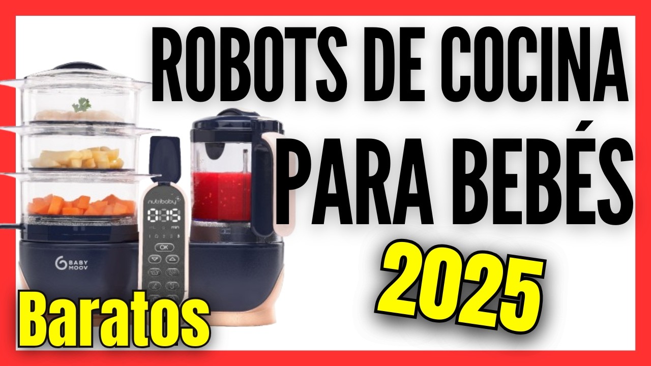 👶Los 5 MEJORES Robots de Cocina para Bebés Buenos y Baratos de Amazon