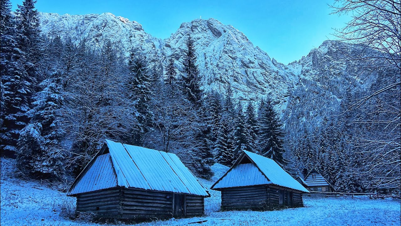 Zakopane, Dolina Strążyska w pierwszym śniegu! Listopad 2025