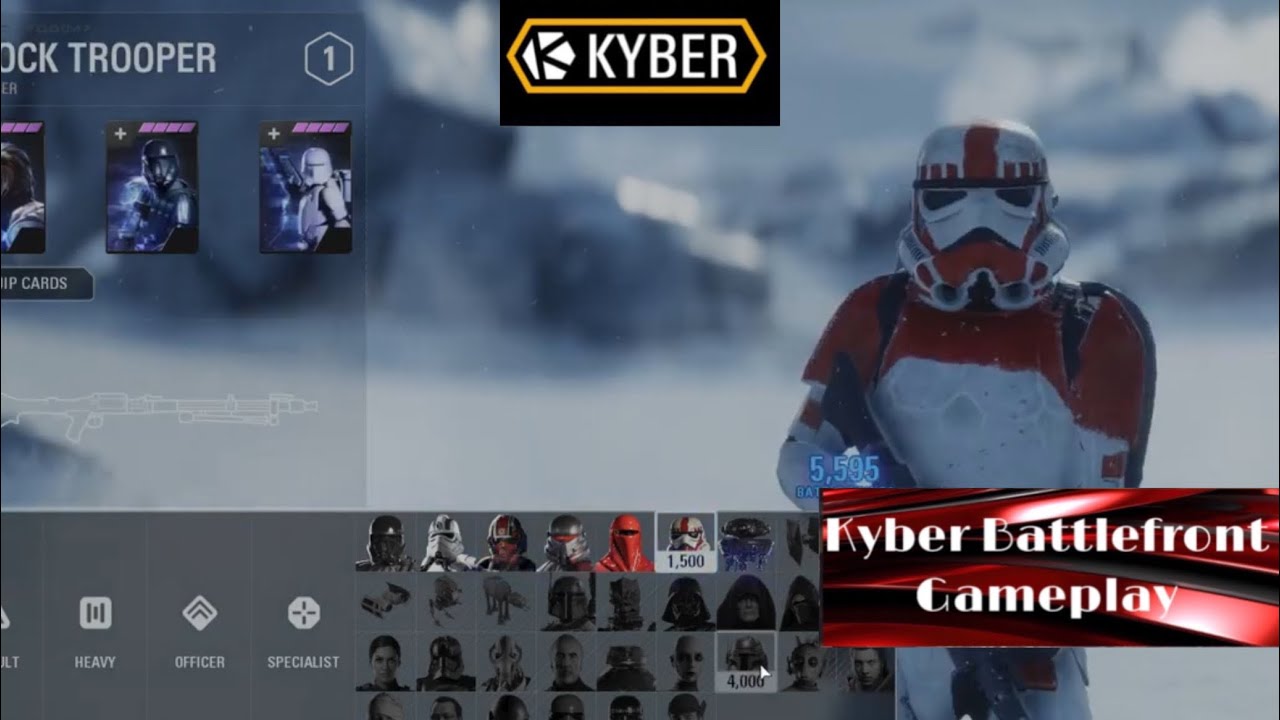 Cinema on Hoth | Kyber V2 Battlefront 2 Gameplay