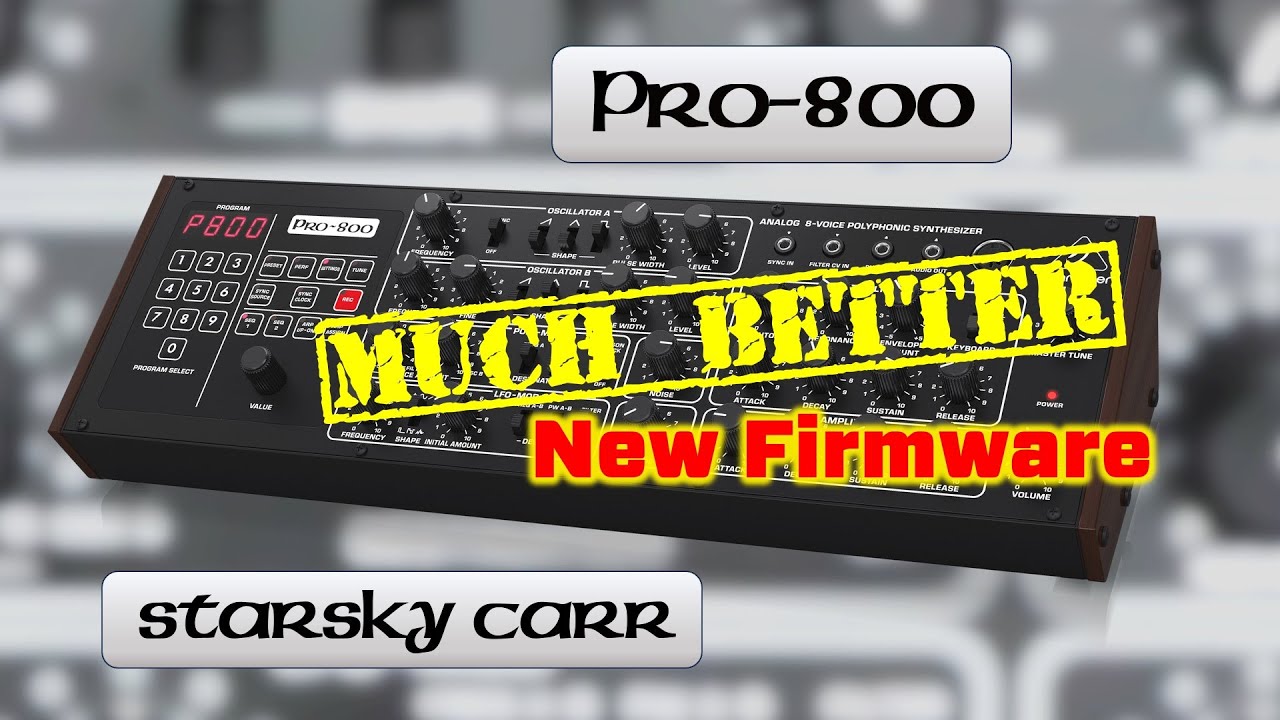 Руководство и обзор Behringer Pro-800