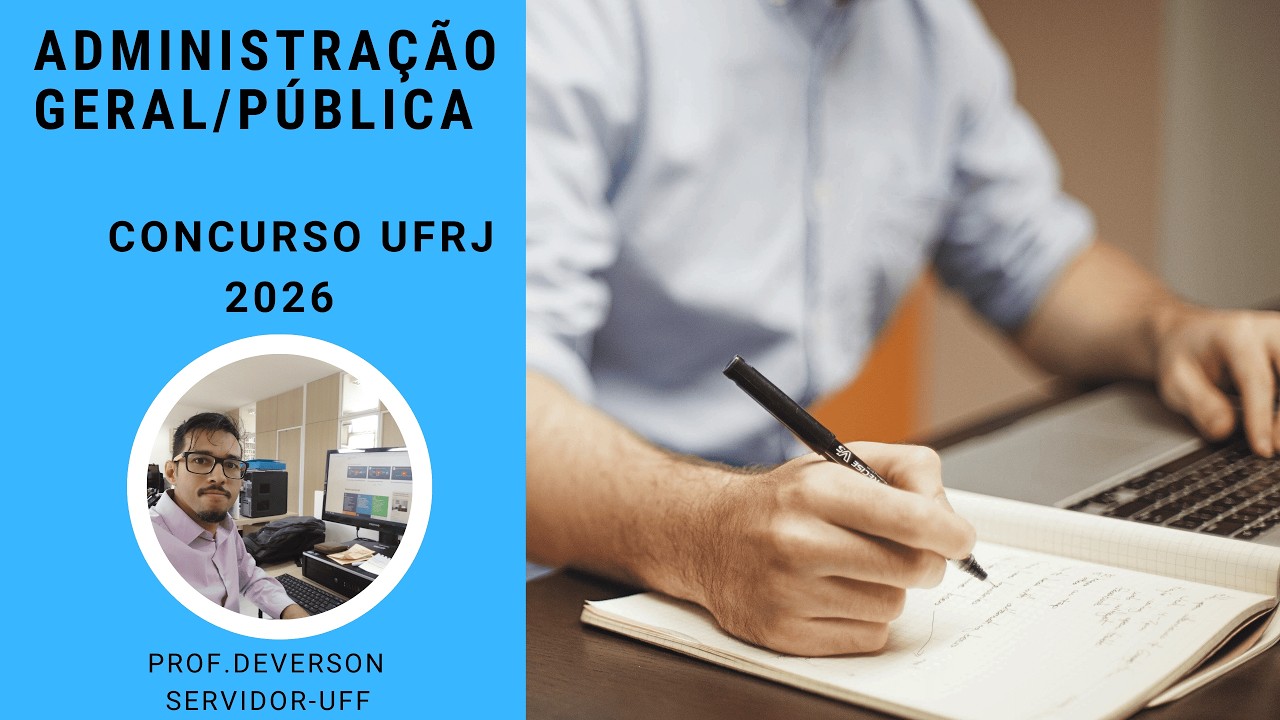 Concurso UFRJ 2026| Administração Geral | Administrador