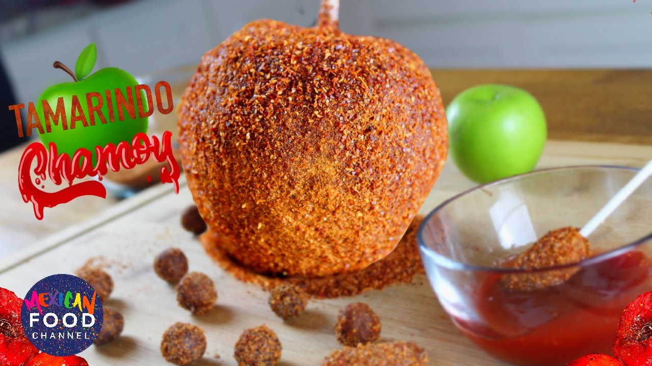 HOW TO MAKE CANDY APPLE | MANZANAS CON CHAMOY Y TAMARINDO | THE MEXICAN FOOD CHANNEL