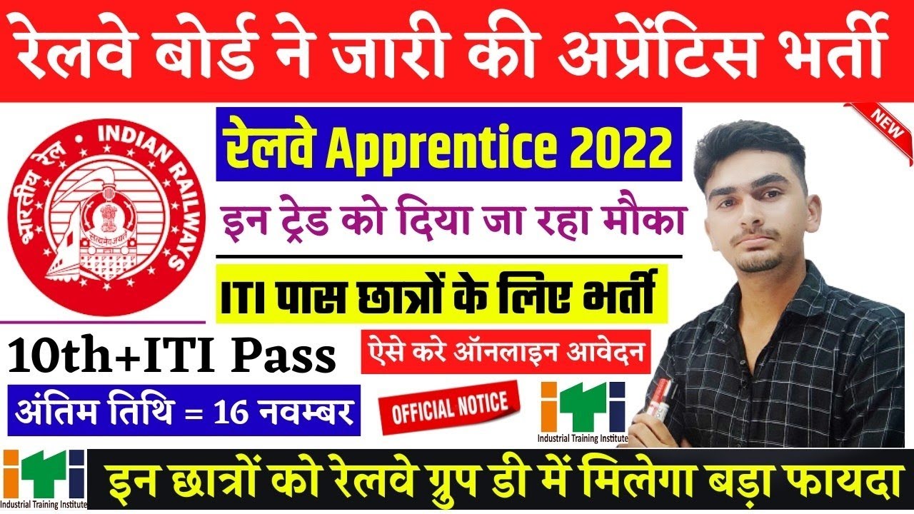 Good News ITI Student | railway apprentice 2022 | Patiala locomotive apprenticeship | PLW apprentice