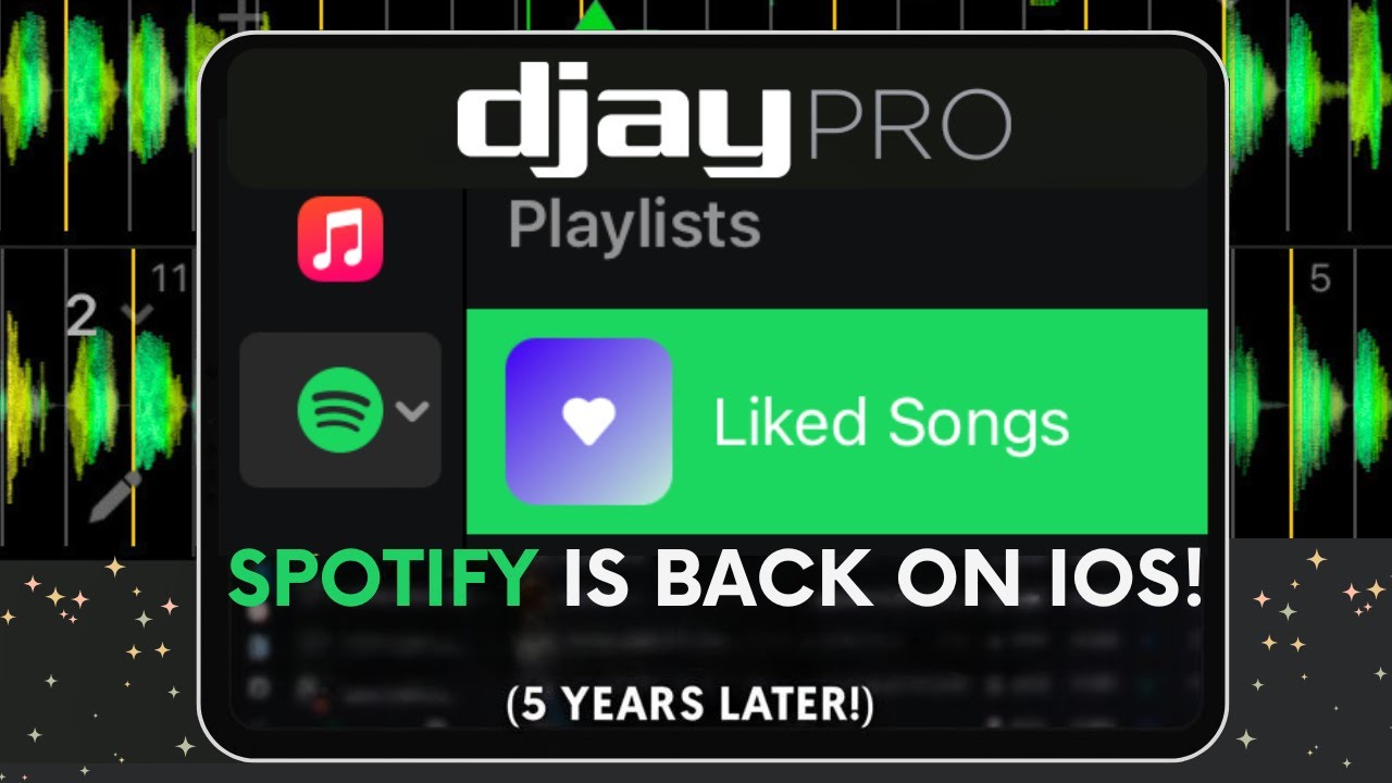 Spotify возвращается в Djay Pro на iOS! Спустя 5 лет!