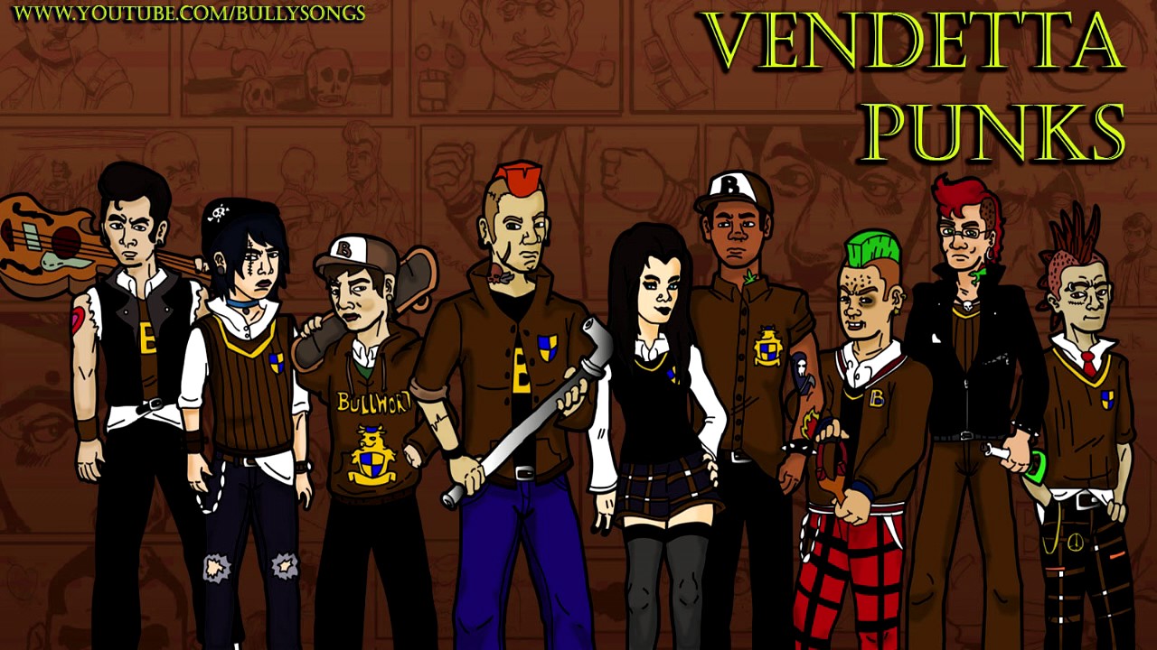 BullySongs Original Soundtrack: BULLY - Vendetta Punks/Skaters (Fan-Made)