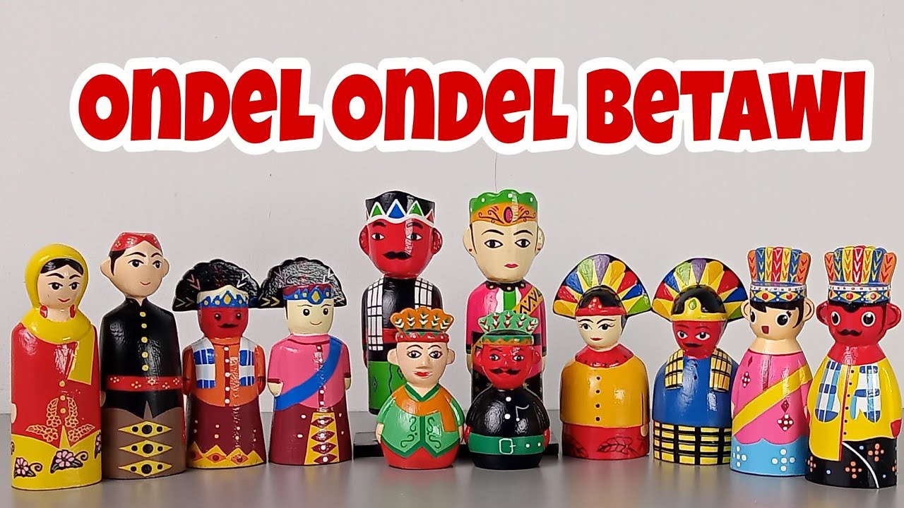 Wow Dapat Ondel Ondel, Ada Ondel Ondel Unik dan Lucu, Ondel Ondel Betawi