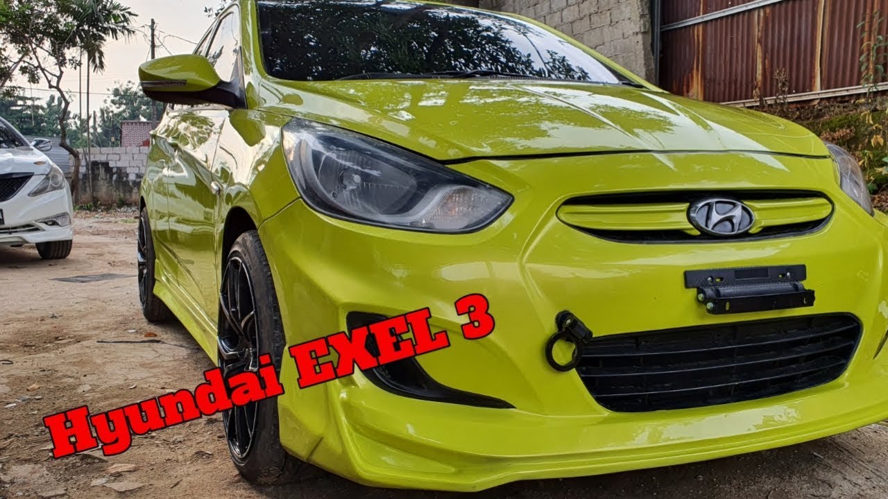 Modifikasi Hyundai exel 3 - Grand New avega MURAH