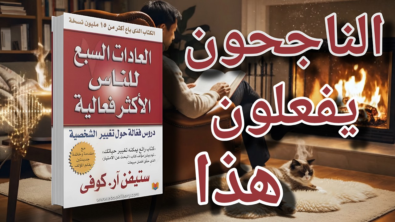 7 عادات غيّرت حياة الملايين | خلاصة كتاب العادات السبع للناس الأكثر فعالية