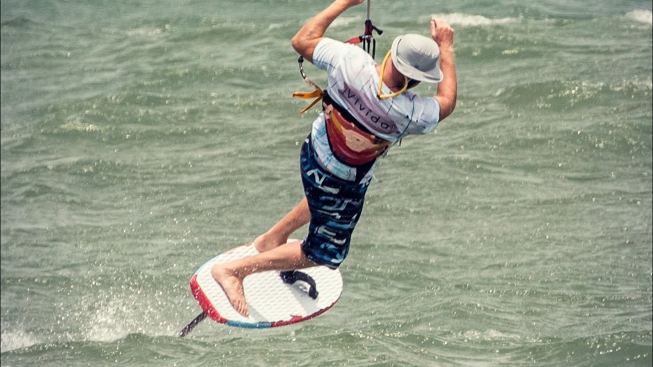 Kitefoil - Tack and Jibe Practice