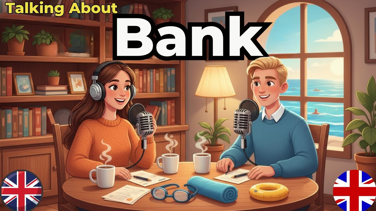 How to Talk at the Bank in English | Real English Conversation Practice