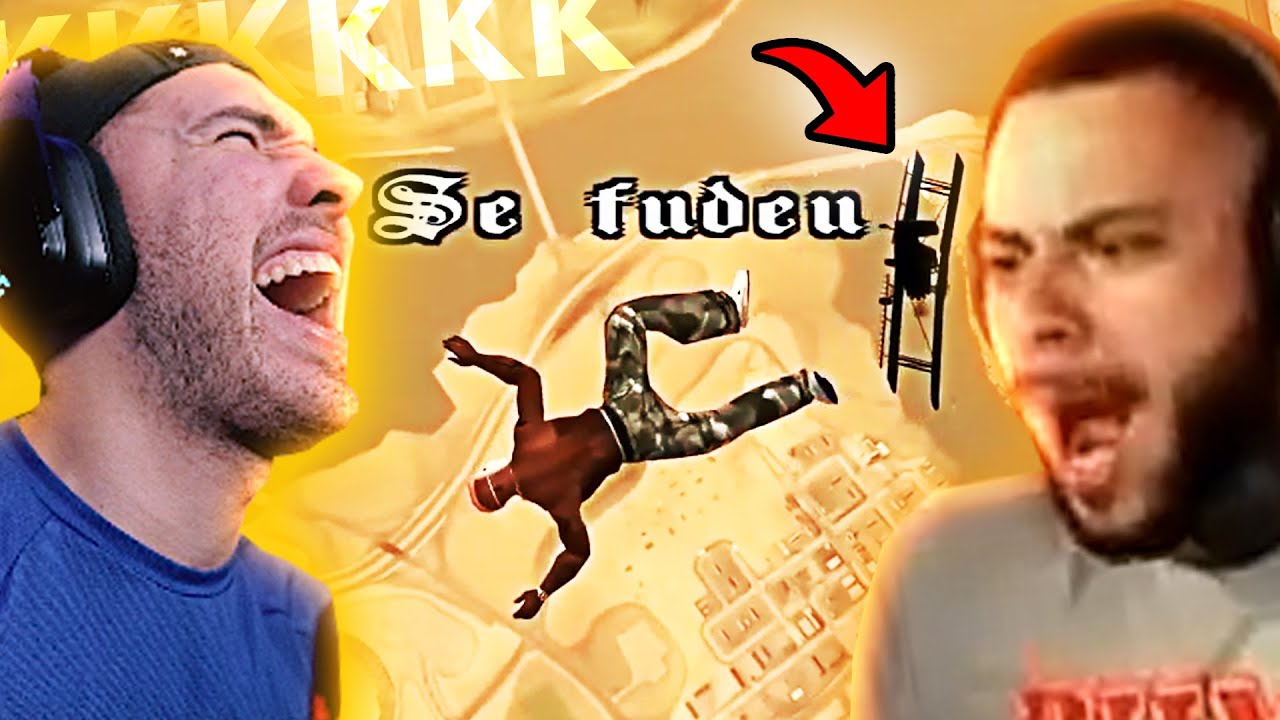 REAGINDO DE NOVO AO LEO STRONDA PUTASSO NO GTA SAN ANDREAS KKKKKKKK