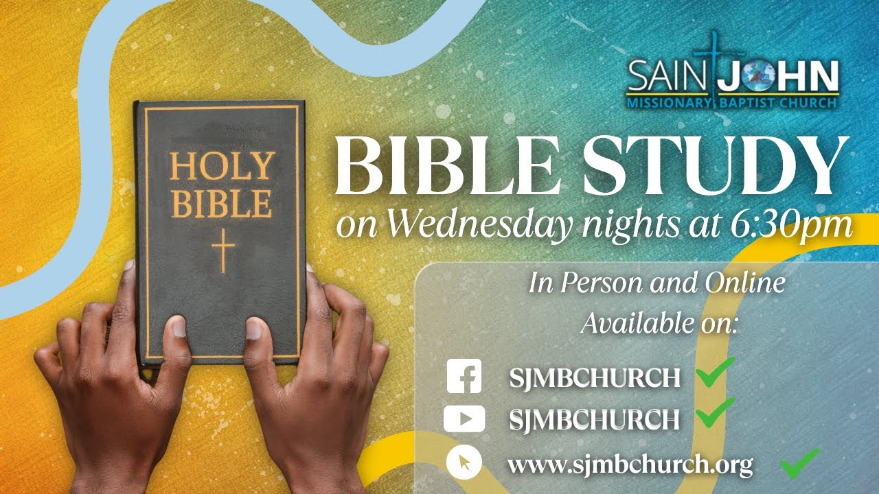 P.R.E.S.S. Bible Study | SJMBCHURCH | April 23rd, 2025