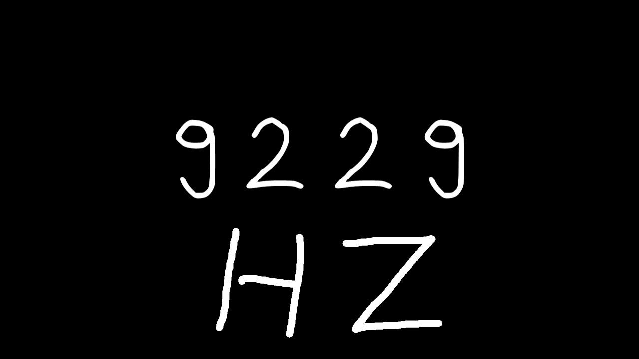 9229 hz