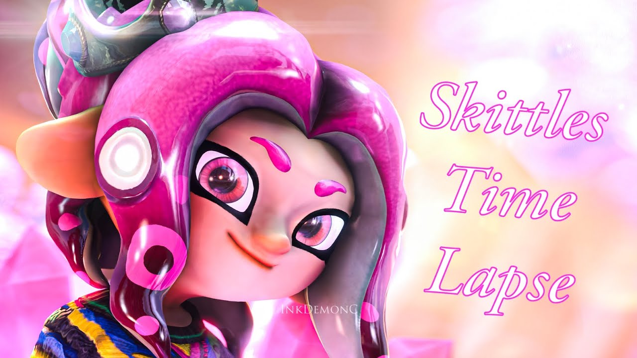 Skittles ~ Art Trade - Time-Lapse | Splatoon Artwork