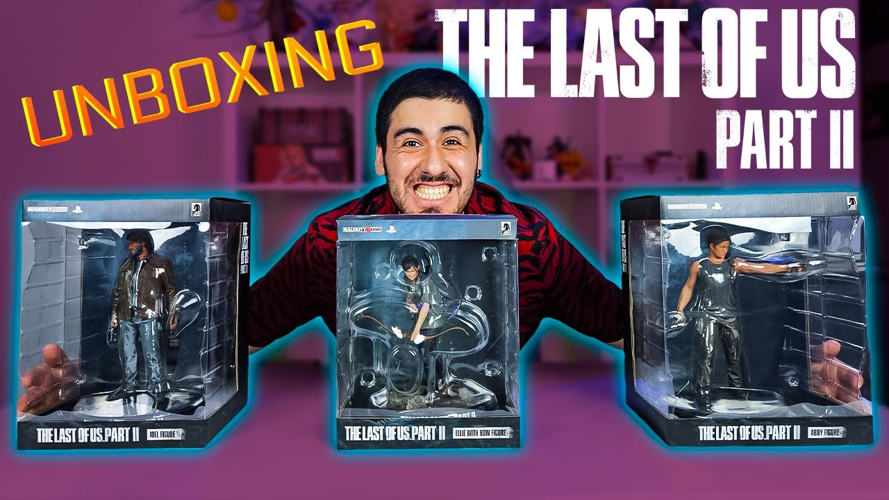 The Last Of Us Part. 2 Dark Horse: Abby, Joel y Ellie Estatuas | Unboxing!!!