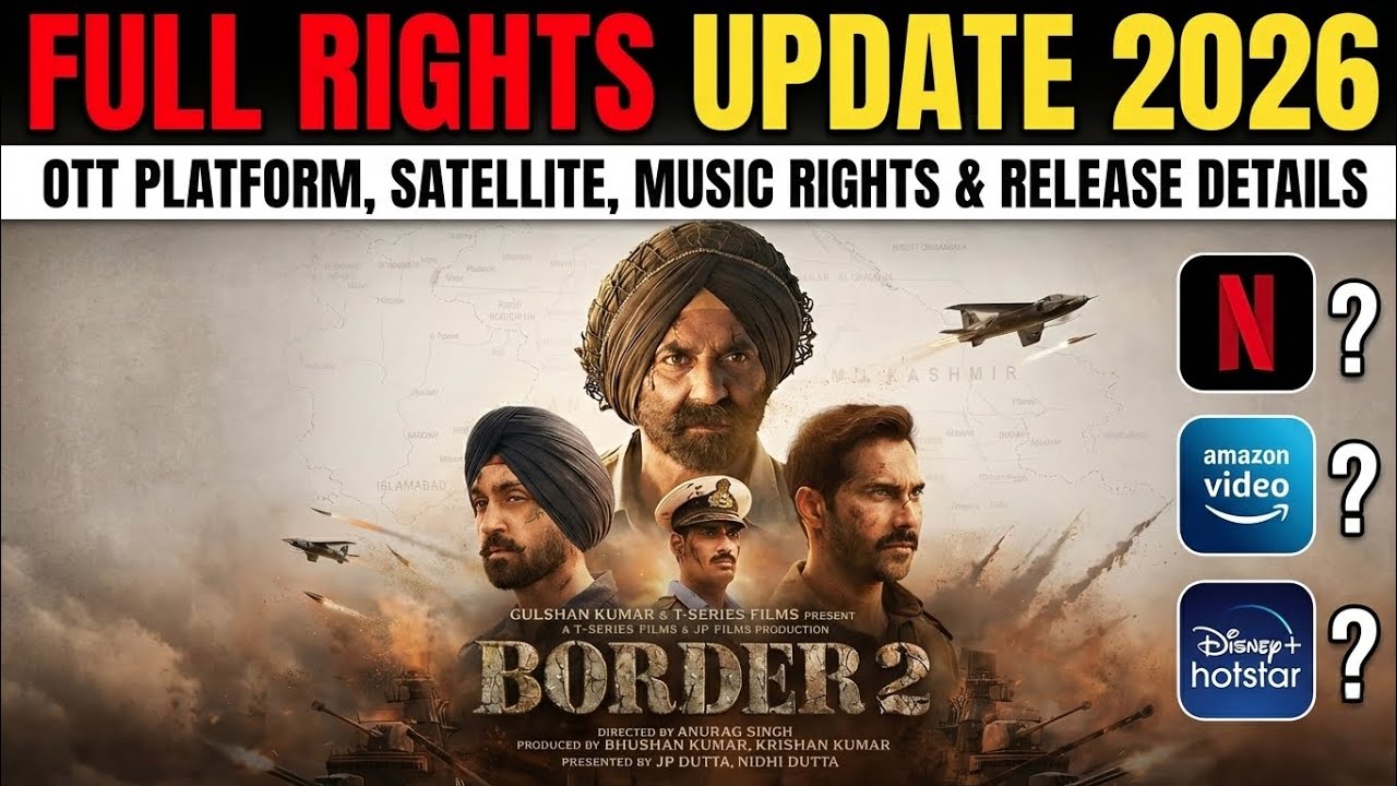 Border 2 Full Rights Update 2026: OTT Platform, Satellite, Music Rights & Release Details