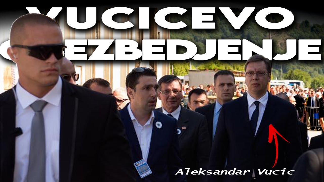 ОХРАНА ВУЧИЧА | Как они охраняют и защищают президента Сербии Александар Вучич ?
