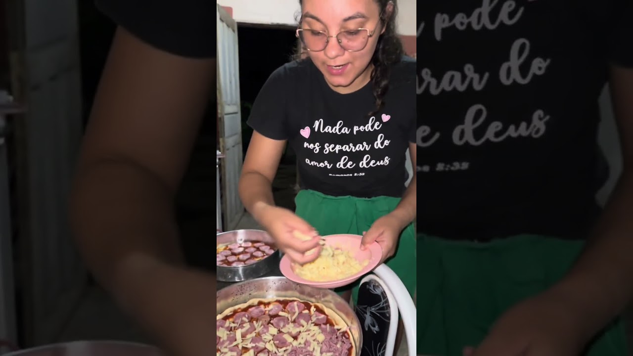 A janta de hoje vai ser pizza 