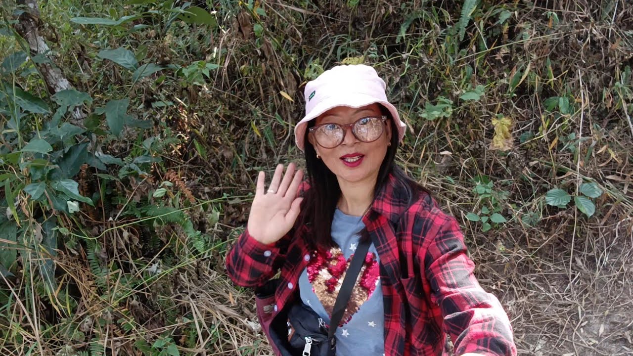 Пошли собирать разные виды листьев для корма 4 свиней 😓