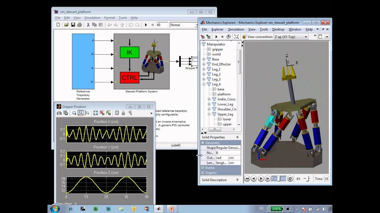 Applications and Tasks in SimMechanics