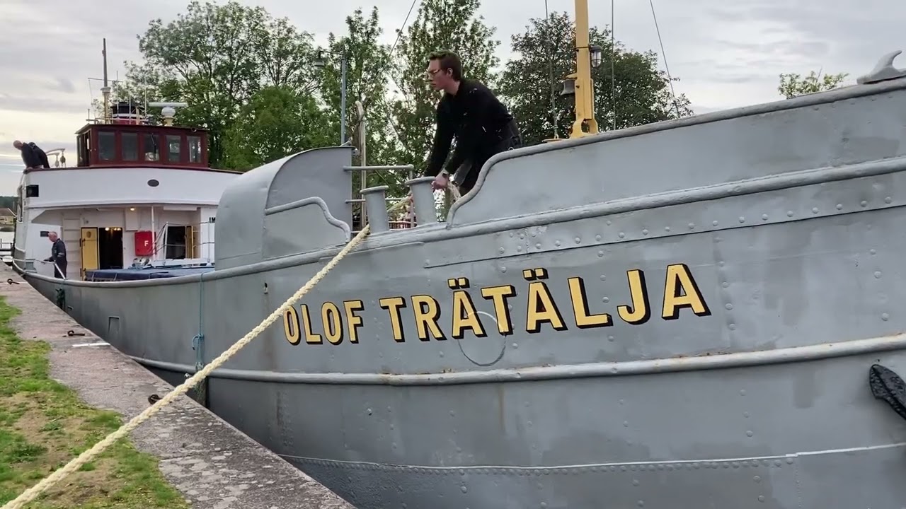 Olof Trätälja på Göta kanal