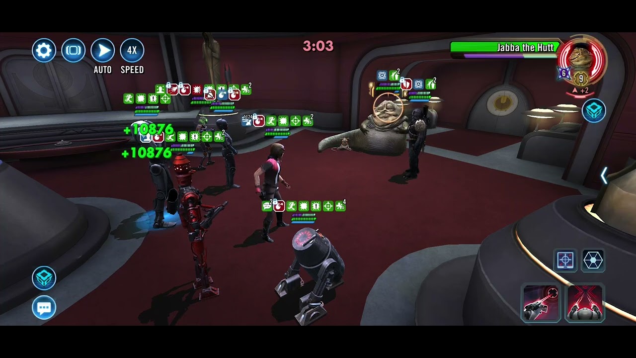 Aphra vs Jabba gac 5v5 swgoh
