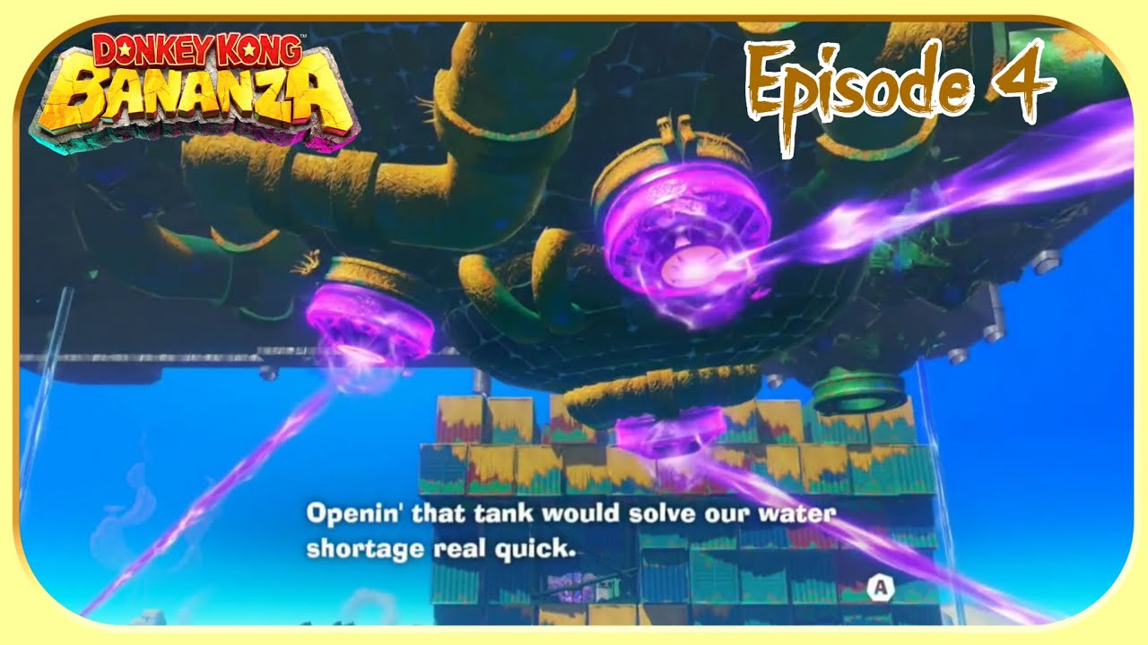 Unplugging the Lagoon Water Tank - Donkey Kong Bananza Let's Play (EPISODE 4)