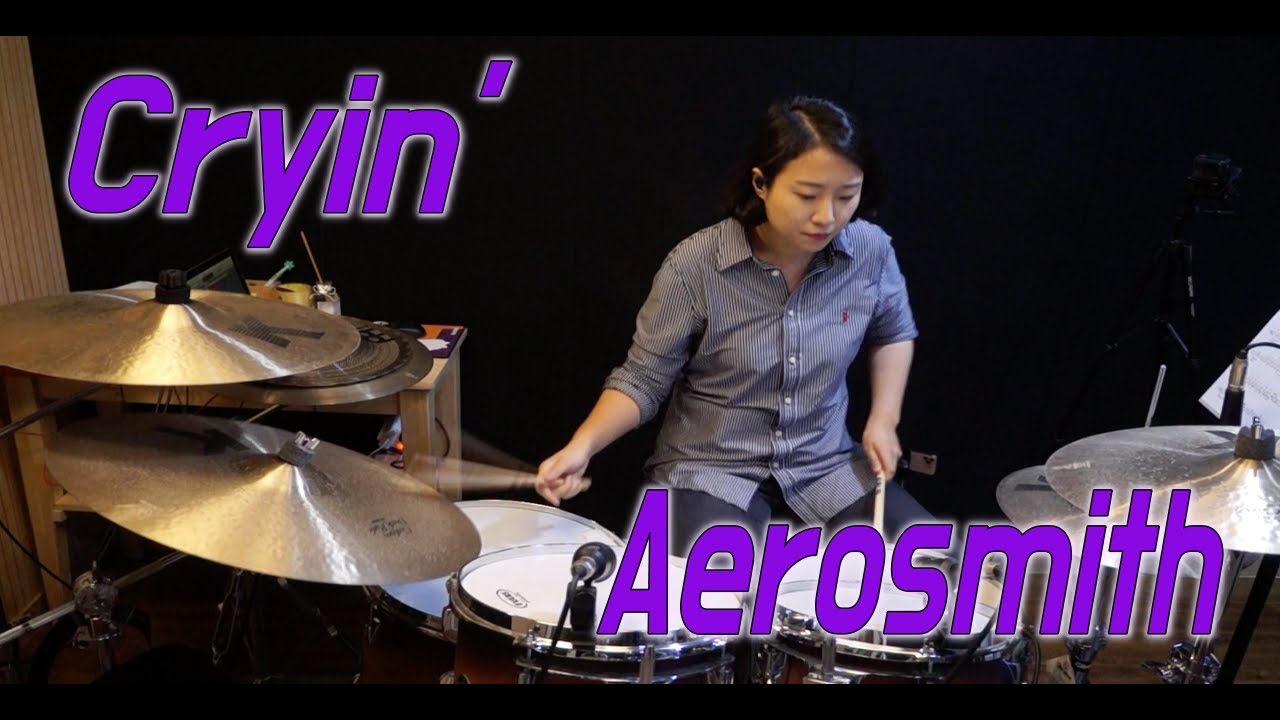 Cryin' Aerosmith_드럼악보 _드럼커버_by장수진의드럼스컴트루_여자드러머