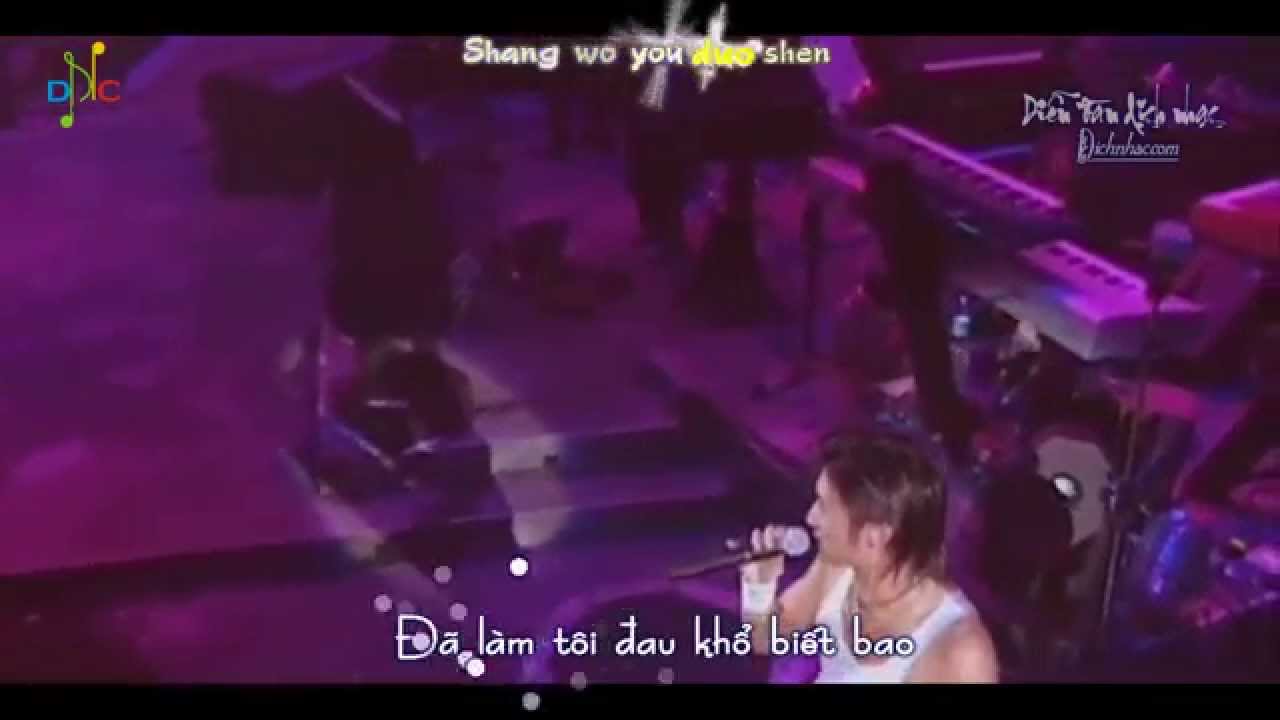 [Vietsub + Kara] 谢谢你的爱1999 - Cám ơn tình yêu của em 1999 - Tạ Đình Phong (Live)