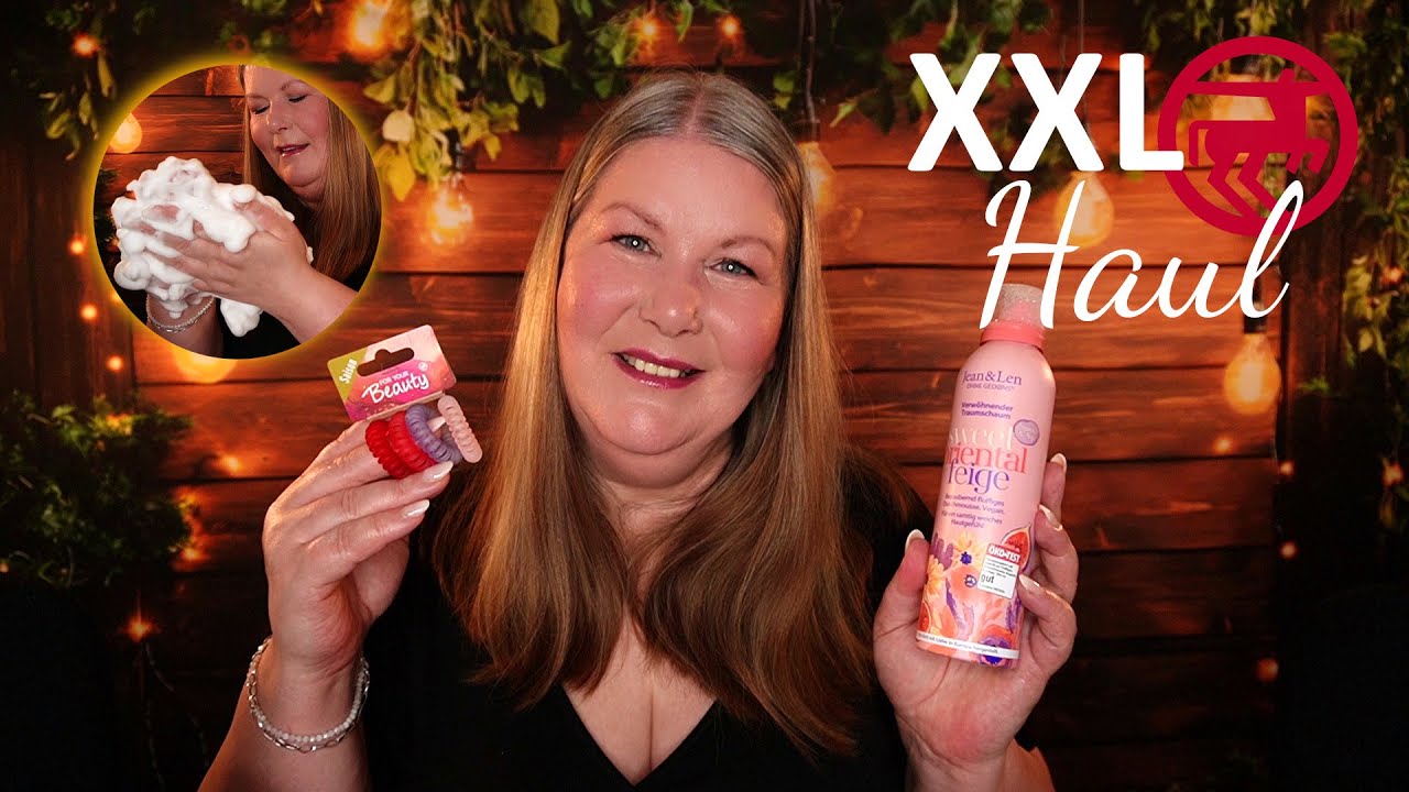 ASMR XXL Rossmann Haul ︱relaxing Schaum- und Knistersounds