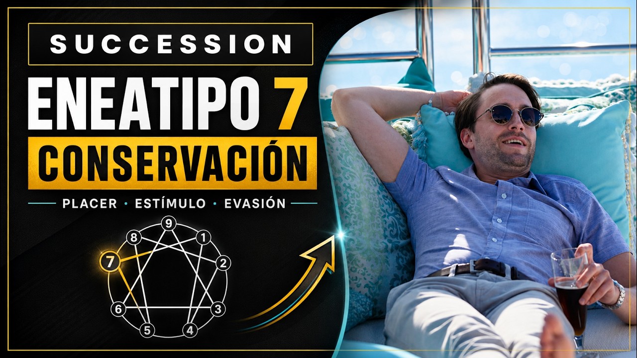 Roman Roy - Eneatipo 7 conservación. Ojito con su lado perverso  😈​😈​😈​