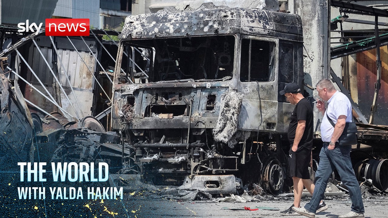 The Ukrainian fortress cities being hammered by Russia | The World with Yalda Hakim