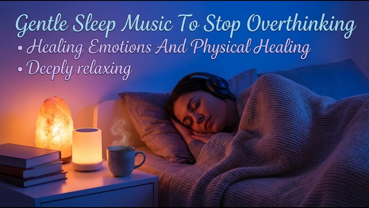 💤 Gentle Sleep Music To Stop Overthinking • Healing Emotions And Physical Healing • Deeply relaxing