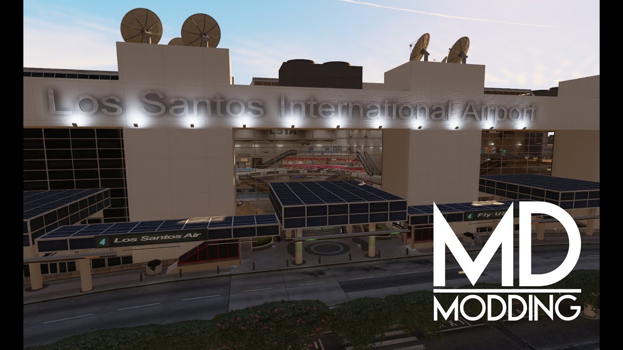 GTA V MLO Interior Los Santos International Airport by MD Modding