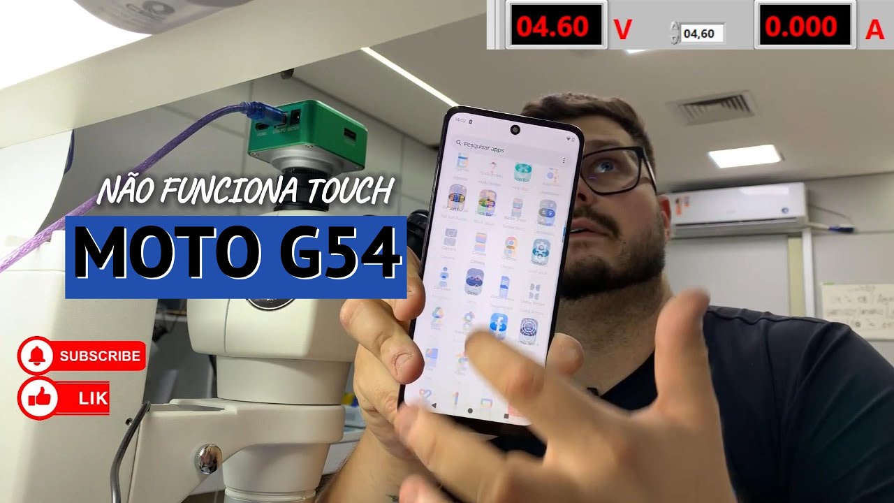 MOTO G54 NÃO FUNCIONA TOUCH - RESOLVIDO SEM FAZER CPU