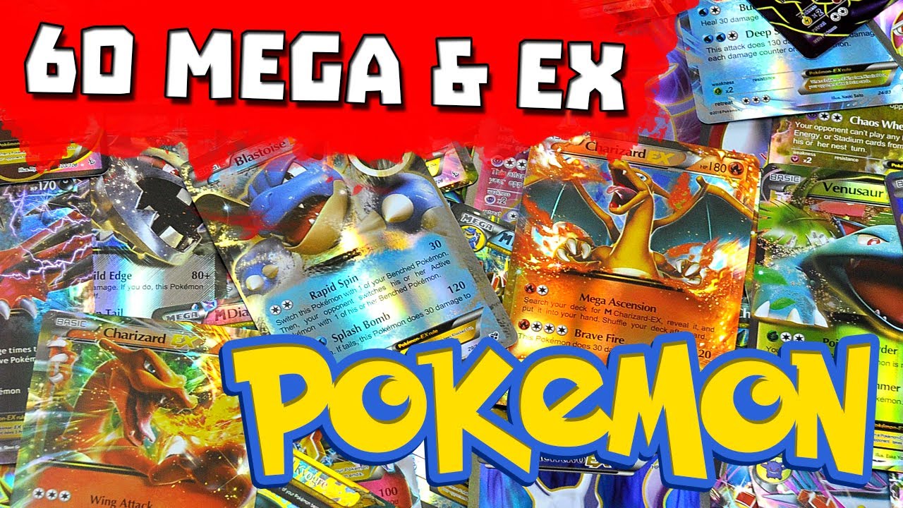 60 Mega EX Pokemon Cards Opening - Aliexpress Pokemon Cards