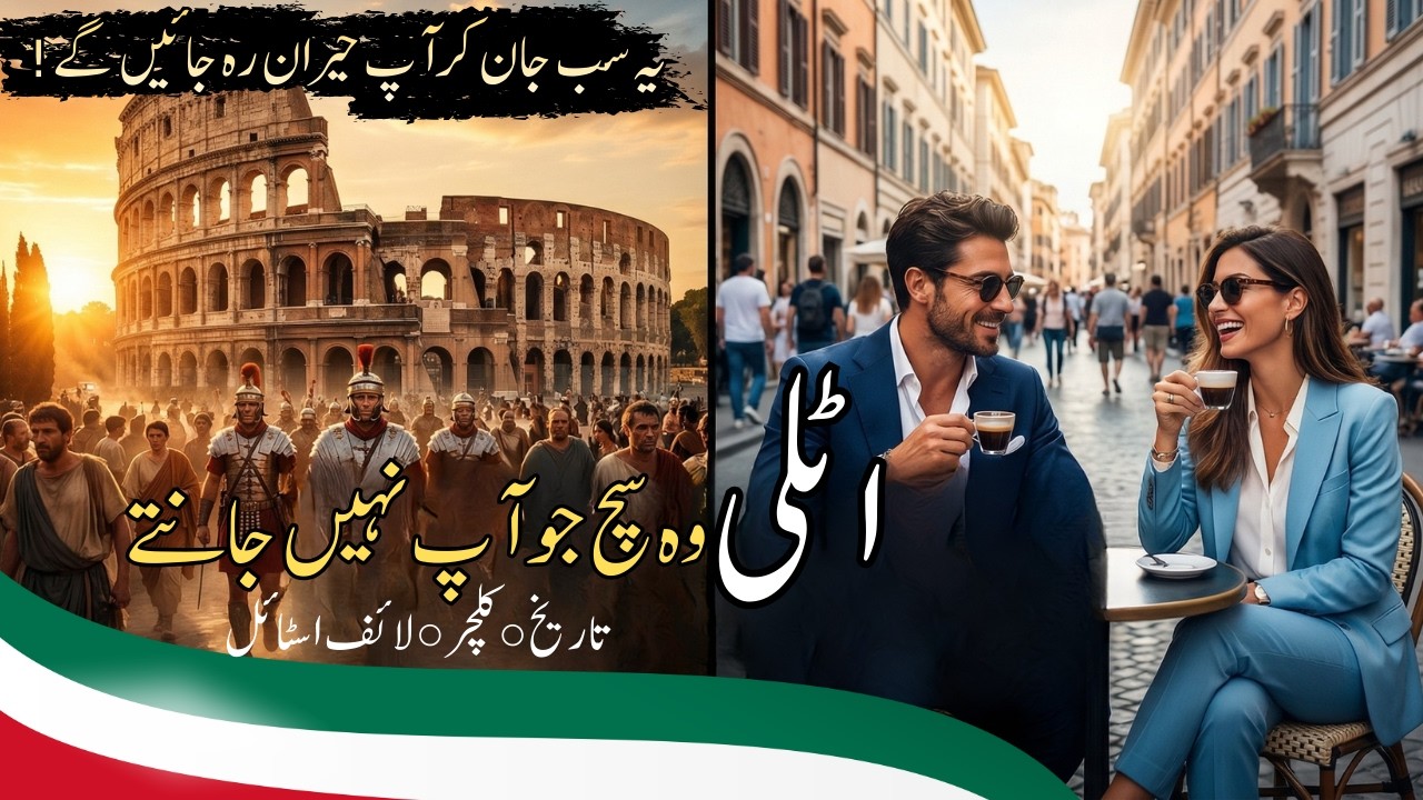 Italy Travel  | Amazing facts & History of Italy in Urdu /Hindi| اٹلی کی سیر#italy #amazingfacts