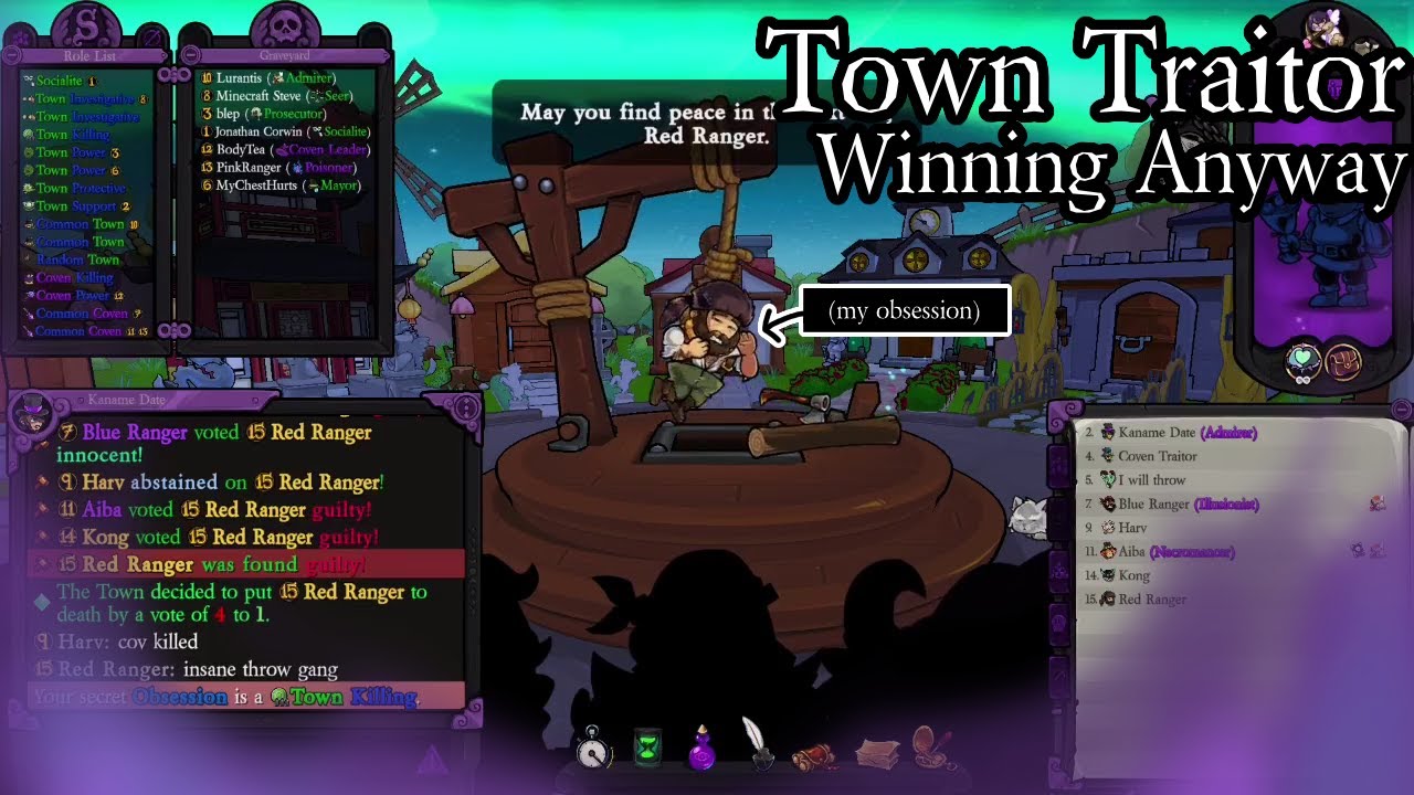 [Town Traitor] Winning Anyway