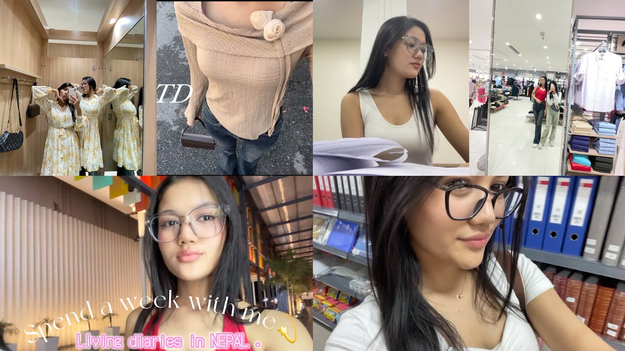 Living diaries of Nepali girl //spend a week with me // siliguri // aesthetic vlog💫🌷👛