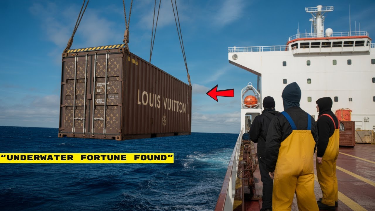 Fishermen found a $90,000,000 luxury container underwater — what happened next will shock you.