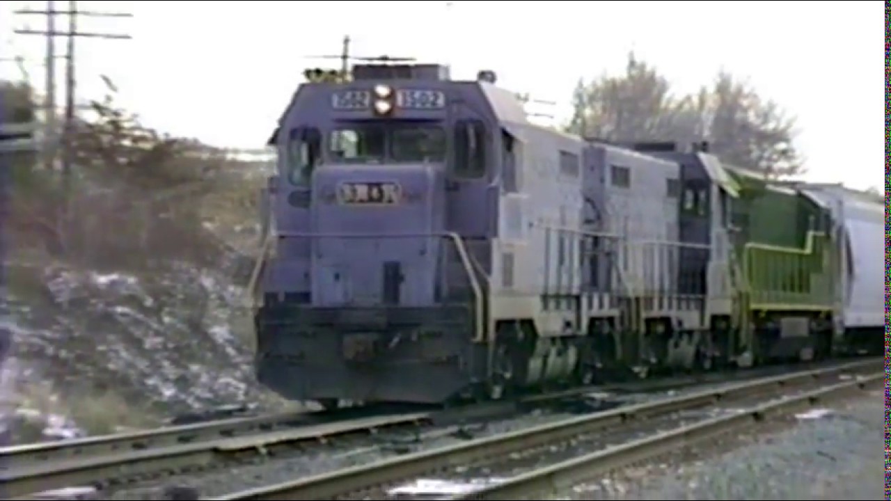 Vintage Reading & Northern Freight Train (1991)