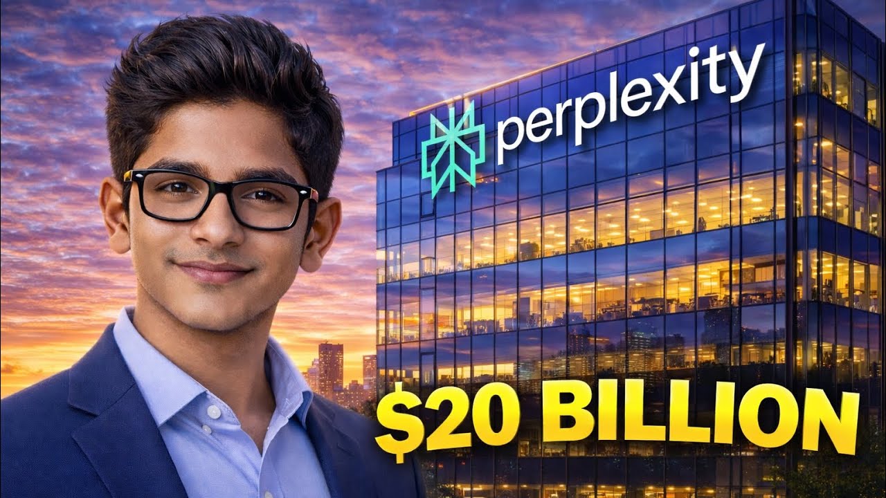Perplexity AI क्या है और कैसे बना? Aravind Srinivas की कहानी | $2 Billion का Startup