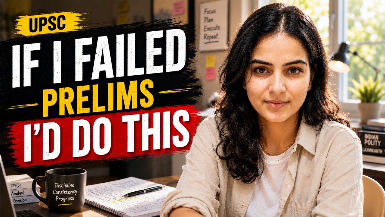 If I Failed UPSC Prelims 2026, This Would Be My Comeback Plan