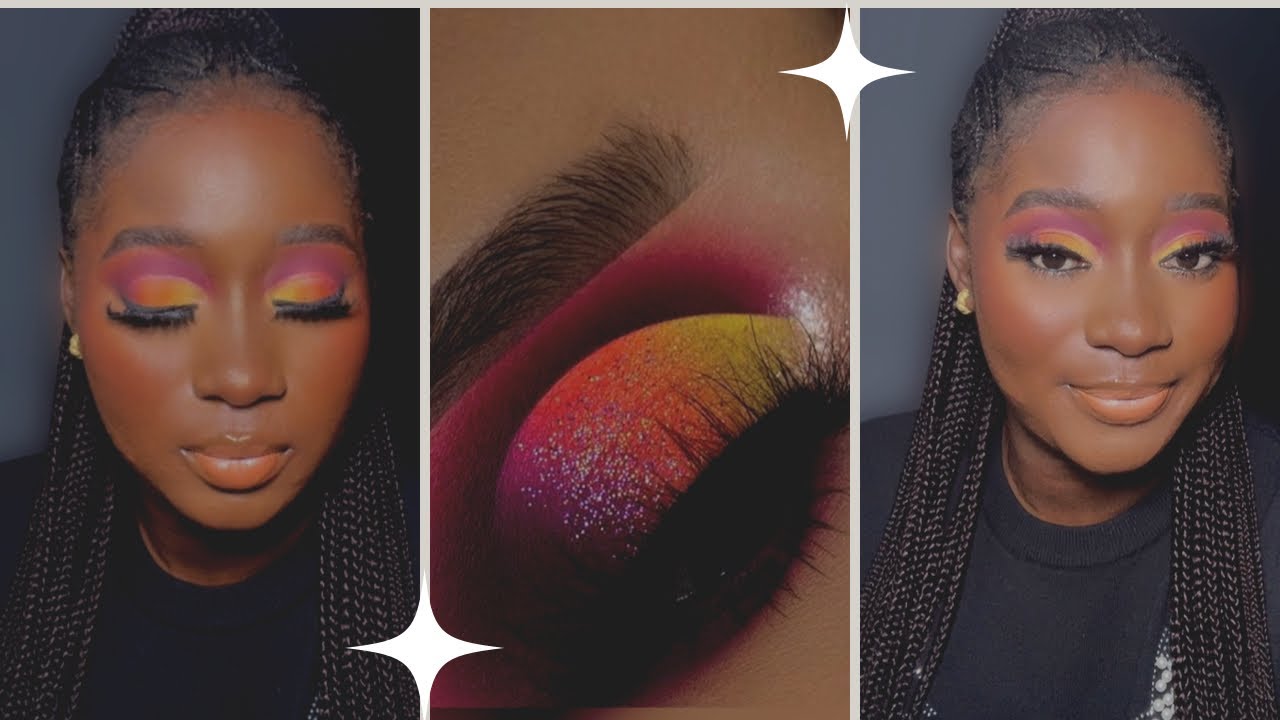 BEGINNER FRIENDLY CUT CREASE TUTORIAL/easy multicolor EYESHADOW 🎨