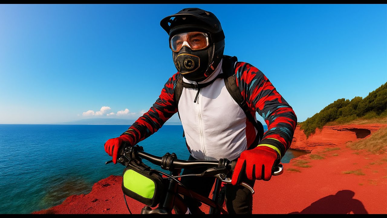 Bringatúra Vír szigetén: nap, tenger és forró beton / Vír Island Bike Trip | MTB Croatia 4K